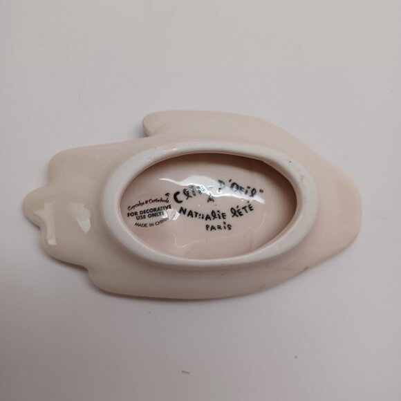 Anthropologie Home Nathalie Lete Paris Hand Trinket Ring Dish Ceramic Decor - Picture 10 of 12